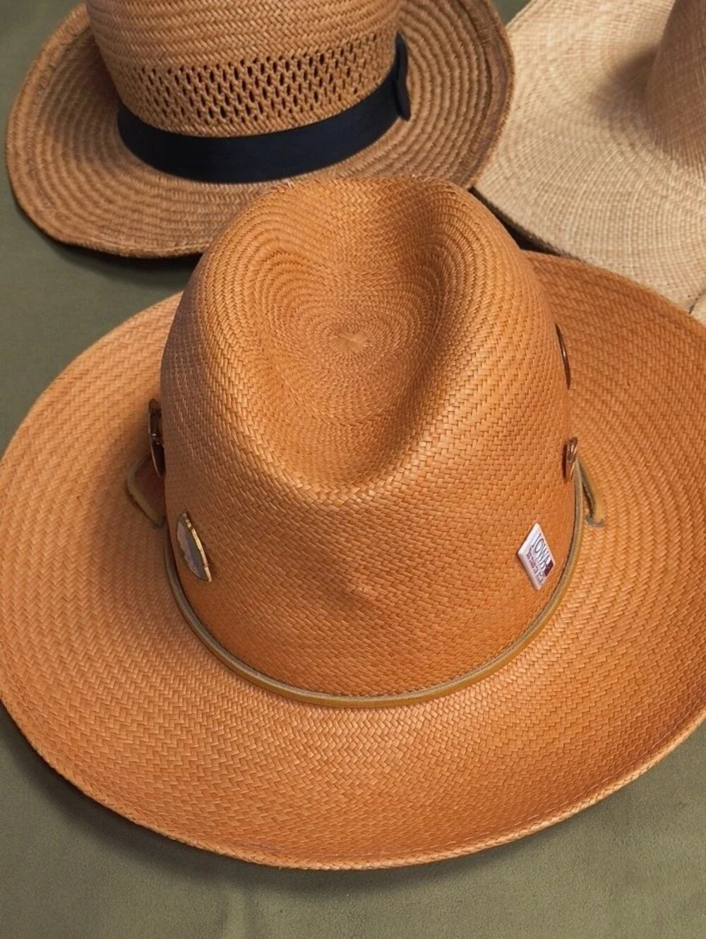 Straw Sun Hat for Men - Tan